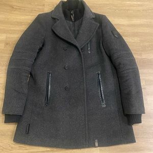 Rudsak winter Jacket heavy great shape size L Gray